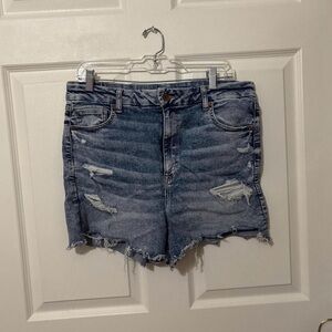 Women’s Distressed Denim Shorts
